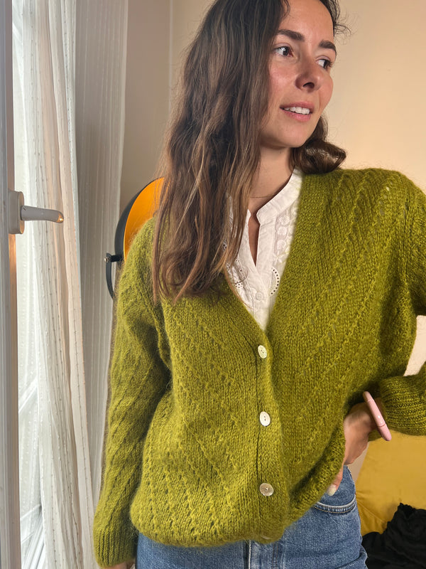 Gilet Jessy vert taille unique