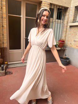 Robe Diana Écrue