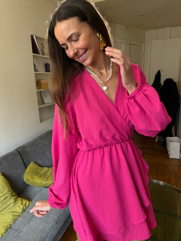 Robe Tonia fushia