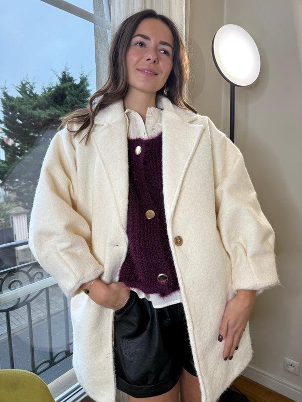 Manteau Sophia ecru