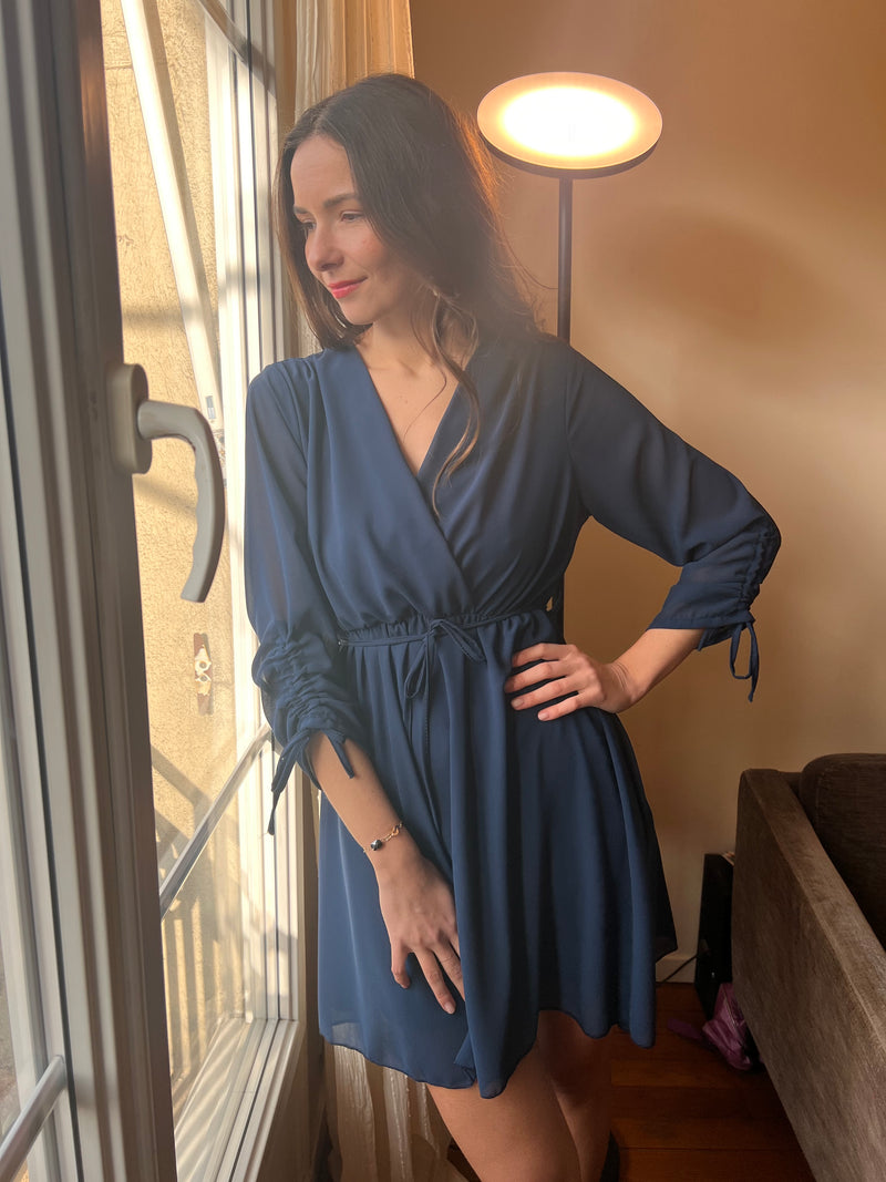 Robe Lenia bleu