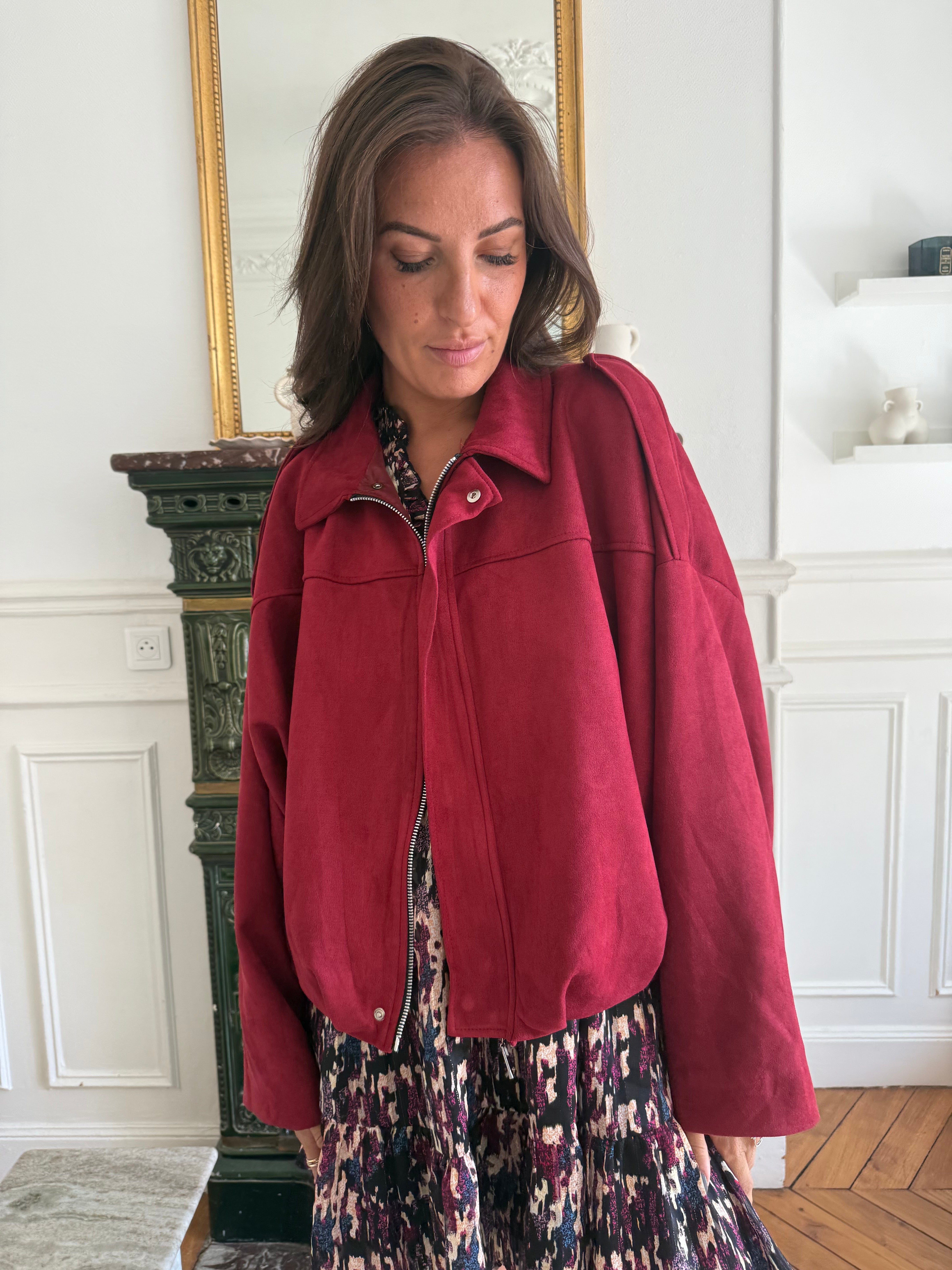 Bombers Solal bordeaux  taille unique