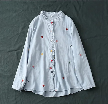 Chemise Coeur 2 coloris